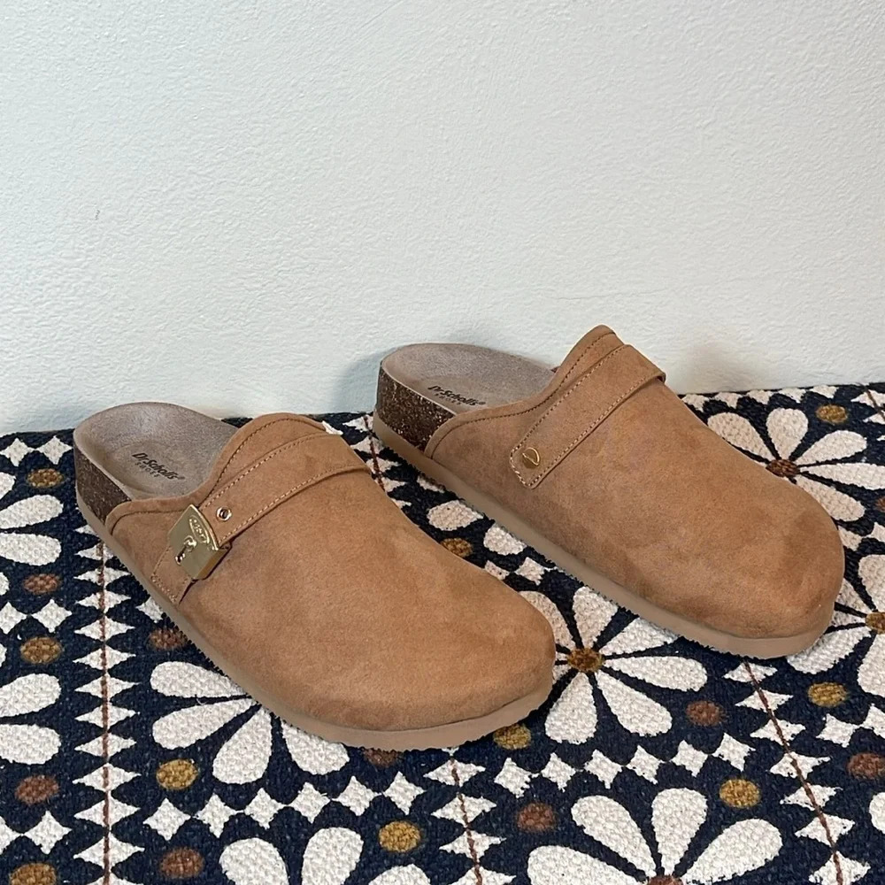 Dr. Scholl's Women's Louis Iconic Mule in light brown size 8.5M